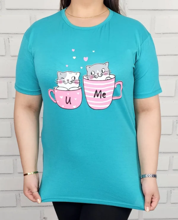 تیشرت قواره ی گربه Me u (3)