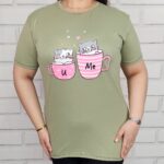 تیشرت زنانه طرح me u عمده (3)
