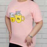 تیشرت زنانه طرح me u عمده (7)