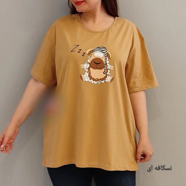 تیشرت زنانه طرح sheep عمده(10 تایی) 2