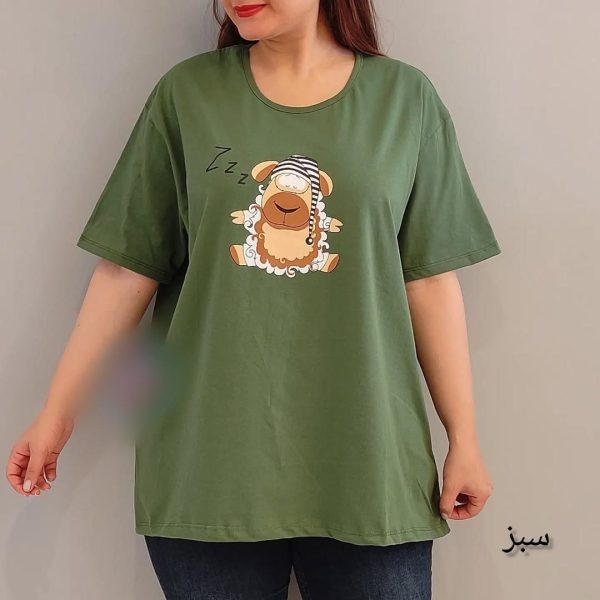 تیشرت زنانه طرح sheep عمده(10 تایی) 3