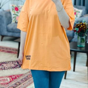 تیشرت لش زنانه طرح The Giving Movement عمده