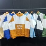 دورس نیم زیپ زنانه طرح bottega veneta عمده(6 عددی)