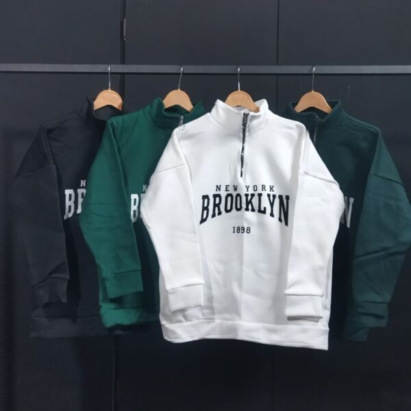 دورس نیم زیپ زنانه طرح broklin عمده (4عددی)