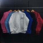 دورس نیم زیپ دخترانه طرح not today عمده(6 عددی)